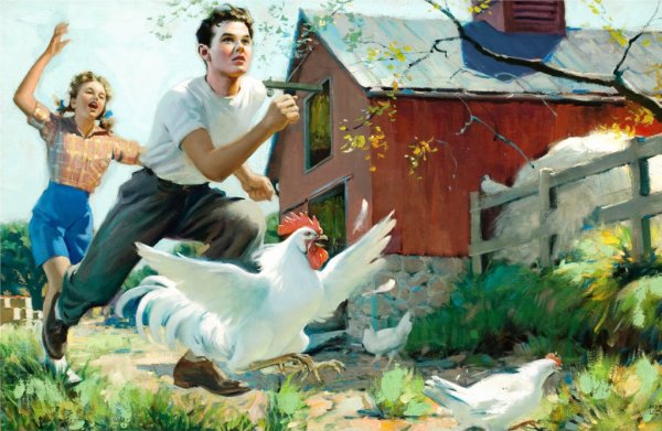 Художник том Ловелл картины