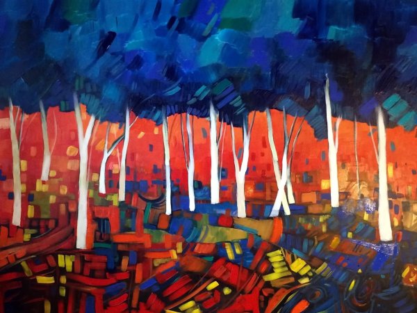 Стилизованные горы