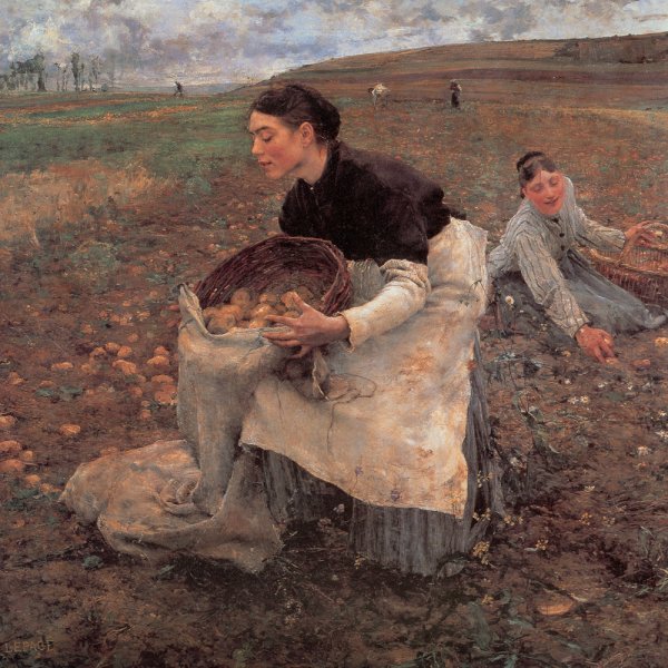 Жюль Бастьен-Лепаж автопортрет