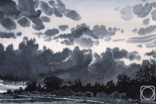 Графический пейзажипятном