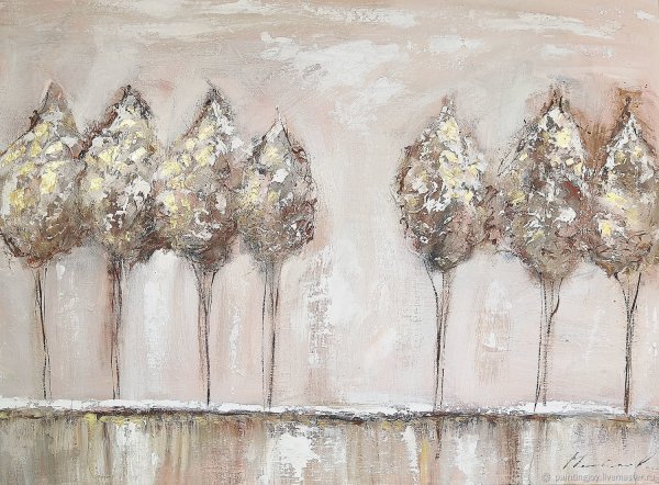 Фактурная интерьерная живопись