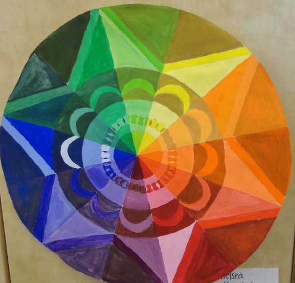 Абстрактные композиции в цвете