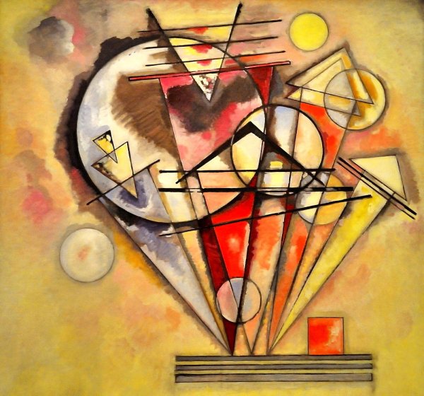 Плакат в стиле экспрессионизм