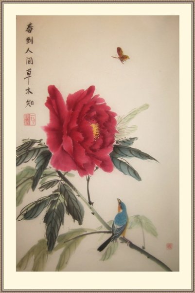 Китайская живопись Весна