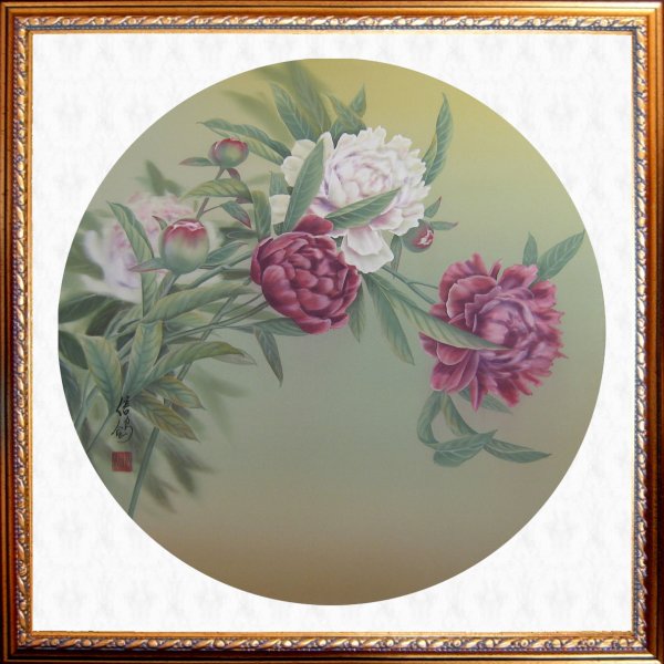 Лилии в китайской живописи се-и