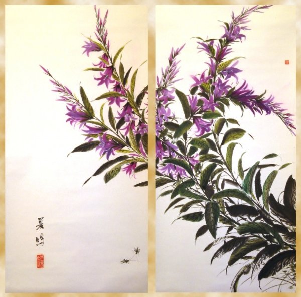 Вячеслав Синкевич живопись маки на золоте