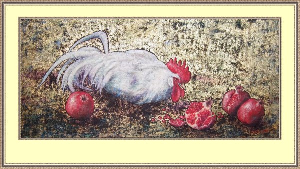 Королевские пионы картина