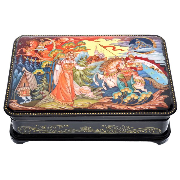 Палехская Федоскинская лаковая роспись