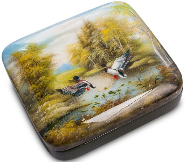 Федоскинская лаковая миниатюра