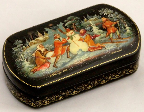 Агитлак шкатулка