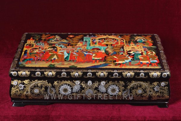 Шкатулки Палеха и Мстеры