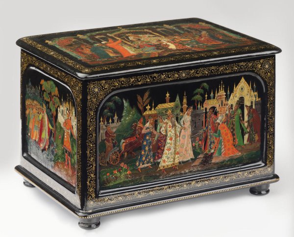 Лаковая миниатюра Палех