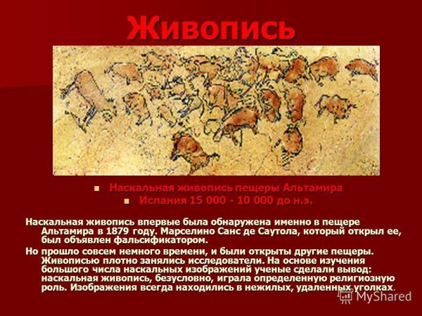 Пещера Ориньяк Франция