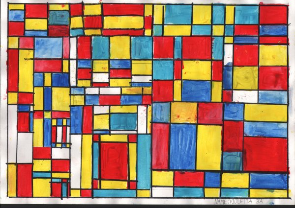 Картины пита Мондриана