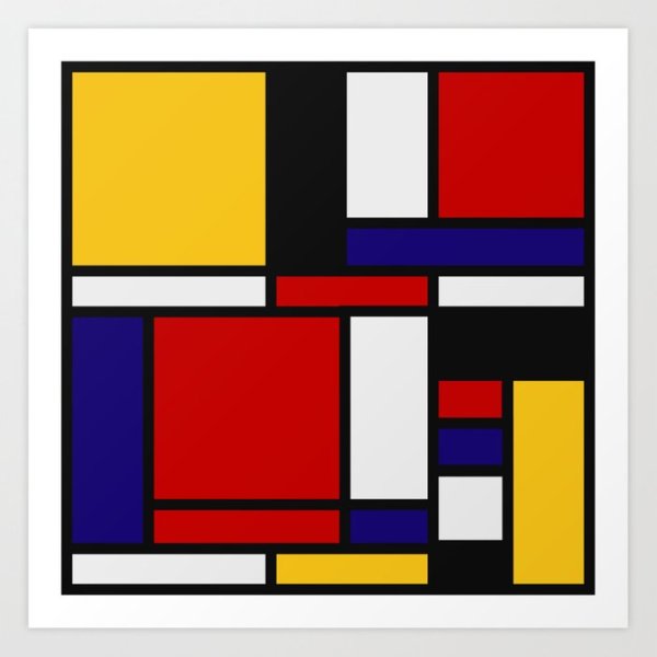 Пит Мондриан стиль