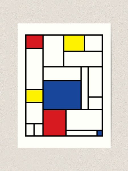 Пит Мондриан композиция а