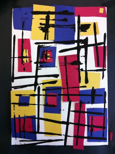 Пит Мондриан деревья