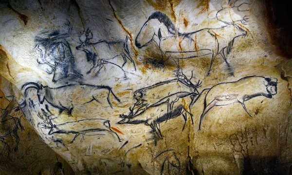 Пещера ла Мадлен Франция