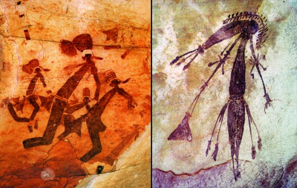 Картины Брэдшоу наскальные