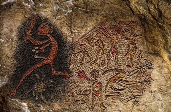 Загадочные петроглифы Хакасии