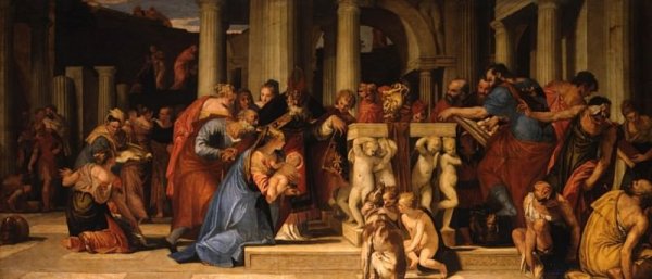 Пир у Симона фарисея Веронезе