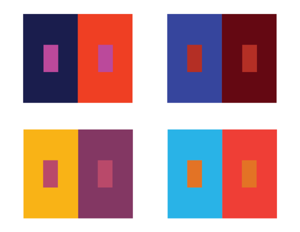 Контрастные цвета в живописи