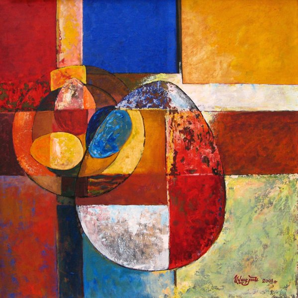 Трехцветная композиция