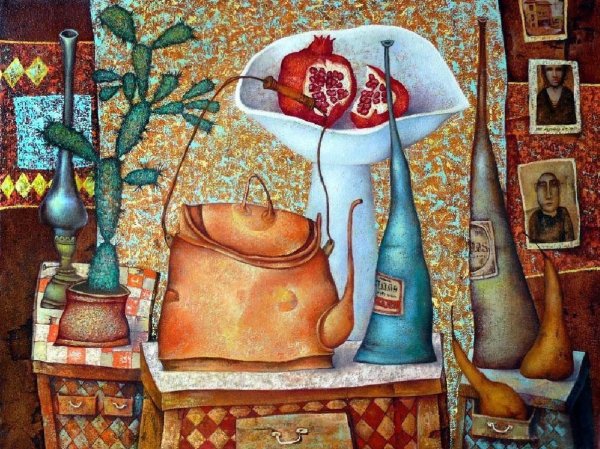 Сулимов Александр художник. Чайники