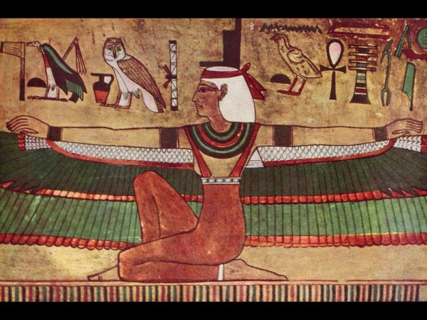 Древний Египет живопись Клеопатра