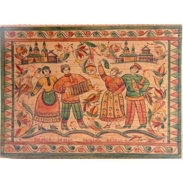 Роспись по бересте Великий Устюг