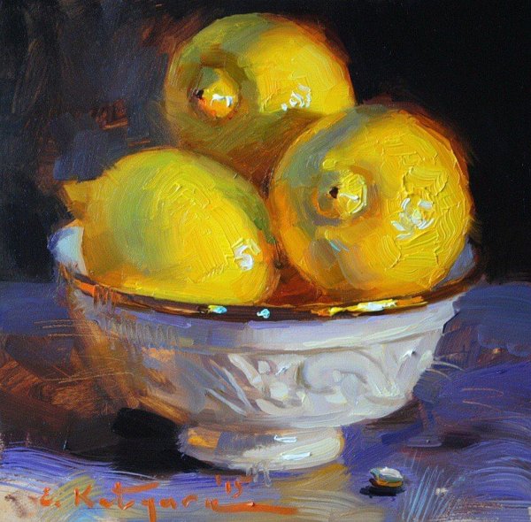 Елена Кацура живопись натюрморт