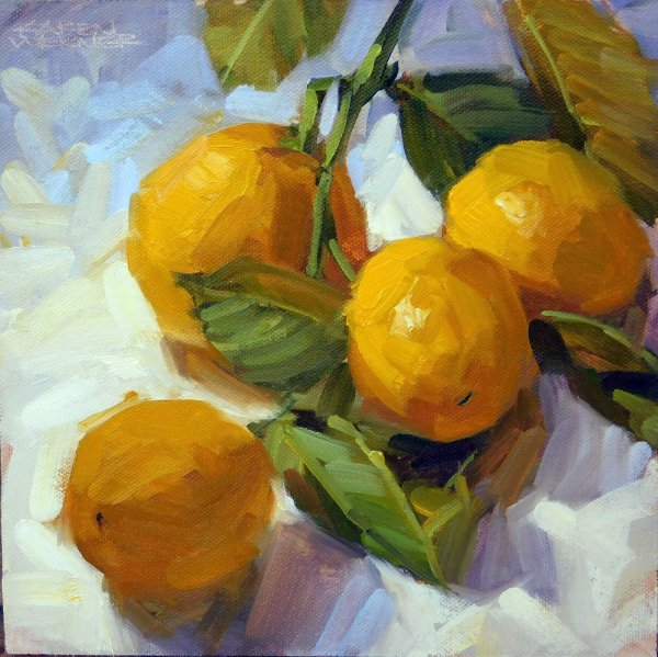 Карен Вернер картины лимоны