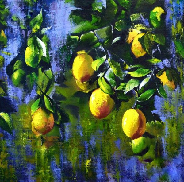 Клод Моне лимоны