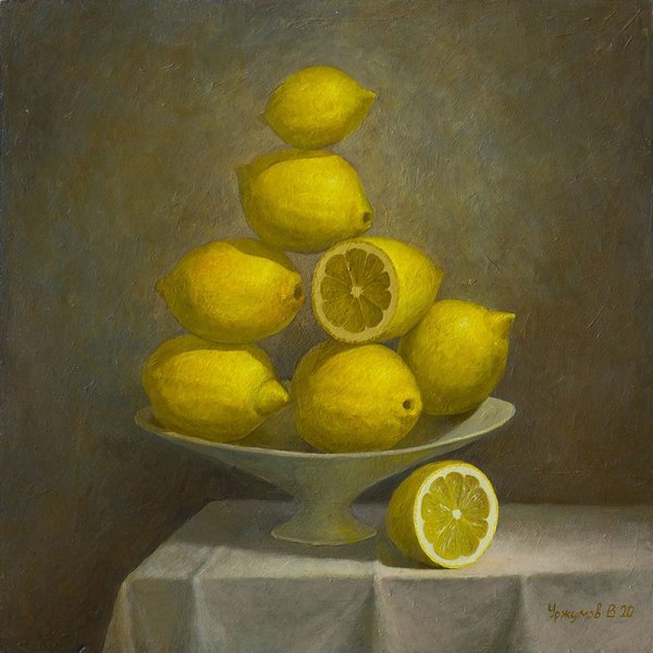Лимонные картины Виталия Уржумова