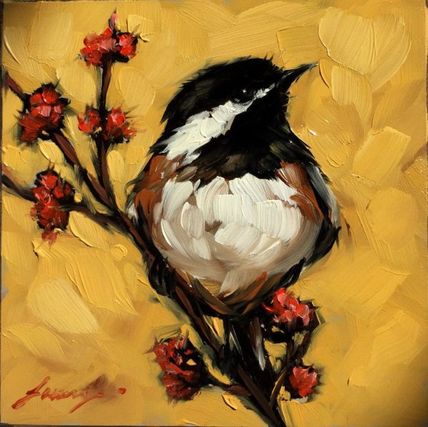 Художник Андреа Лавери птицы