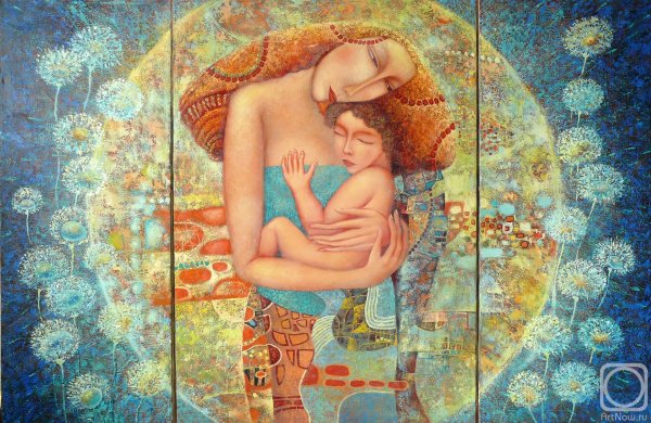 Материнство в современной живописи