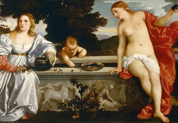 Любовь земная и Небесная Тициан