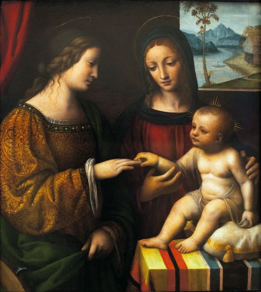 Рафаэль. Вилла Фарнезина. Фреска «Триумф Галатеи»