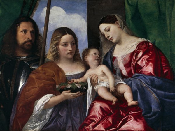 Обручение Святой Екатерины Луини