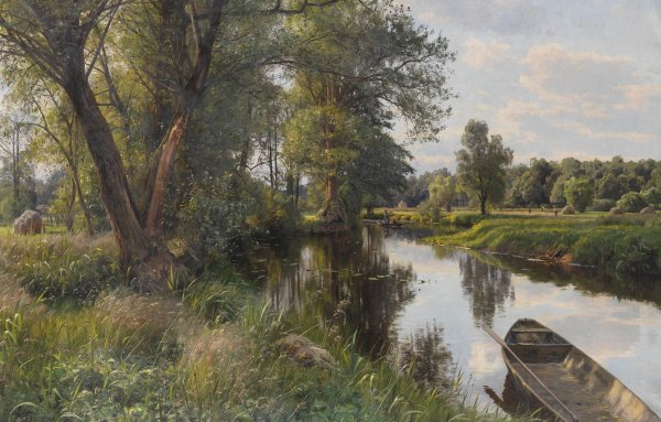 Художник Peder Mørk Mønsted (1859 - 1941)