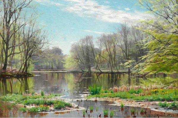 Художник педер Монстед Дания 1859-1941