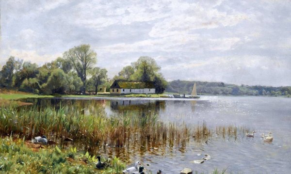 Петер мёрк мёнстед (1859-1941) Дания