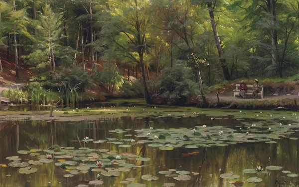 Петер мёрк мёнстед (Peder Mørk Mønsted), 1859 -1941. Дания