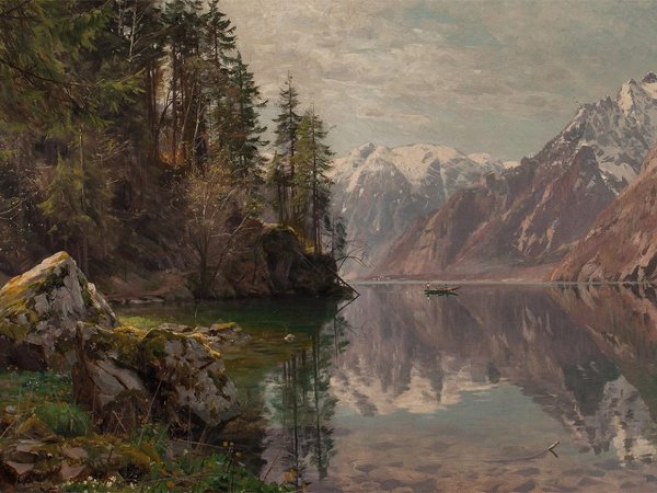 Петер Менстед художник море