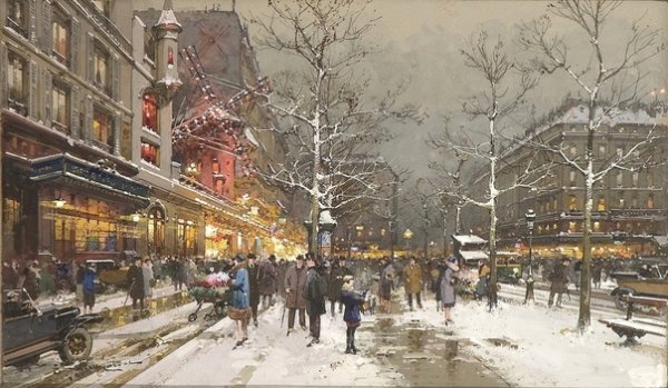 Французский художник Луи Мария де Шрайвер,