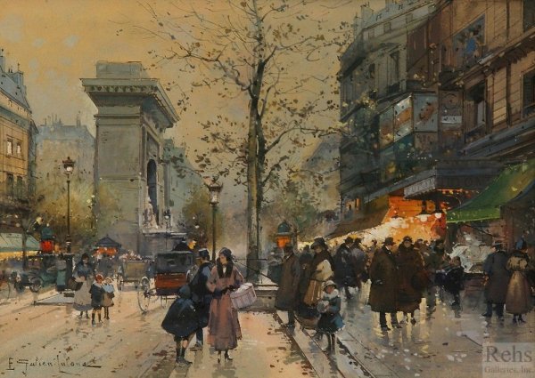 Франсуа Фламенг прием в Мальмезоне в 1802 году