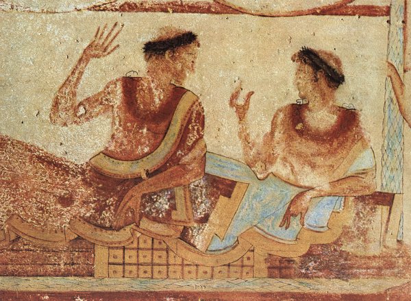 Фрески Тарквинии этрусков