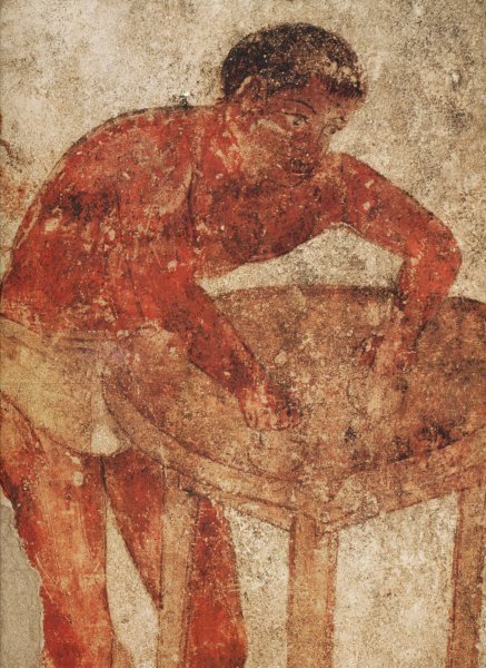 Искусство этрусков фрески