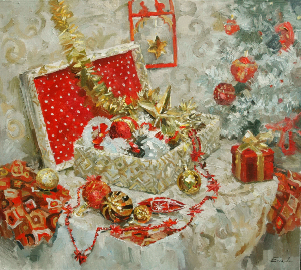 Ёлочные игрушки, Еськов Павел.