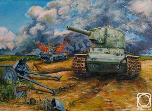 Танки в живописи